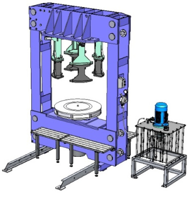 Пресс для шин погрузчиков ПШ150 Пресс для шин погрузчиков ПШ150
