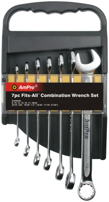 T42671 Набор ключей универсальных FITS-ALL (10-19 мм),7 предм.