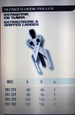 Съемник двухлапый самозажимающийся до 150 мм Съемник двухлапый самозажимающийся до 150 мм