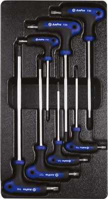 T22903 Набор отверток  TORX с Т-образной ручкой,7 предм.