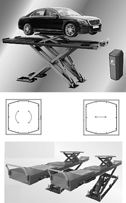 Подъемник ножничный Everlift EE-6603BWF.48L.42T.E.PD